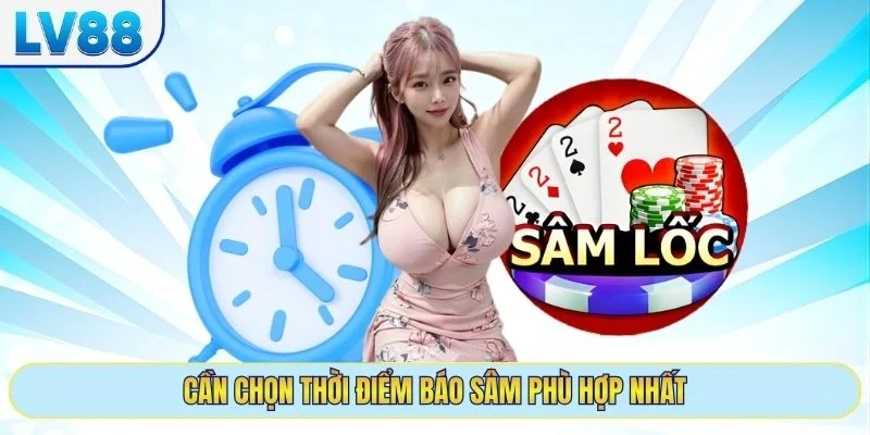Cần chọn thời điểm báo Sâm phù hợp nhất
